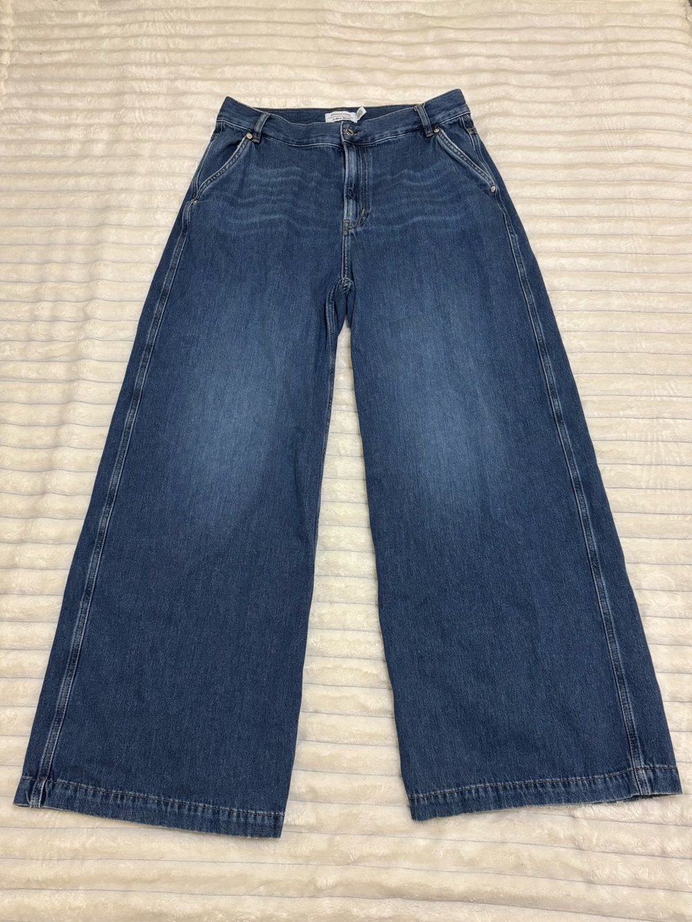 & Other Stories Stockholm Atelier wide leg jeans sz 8